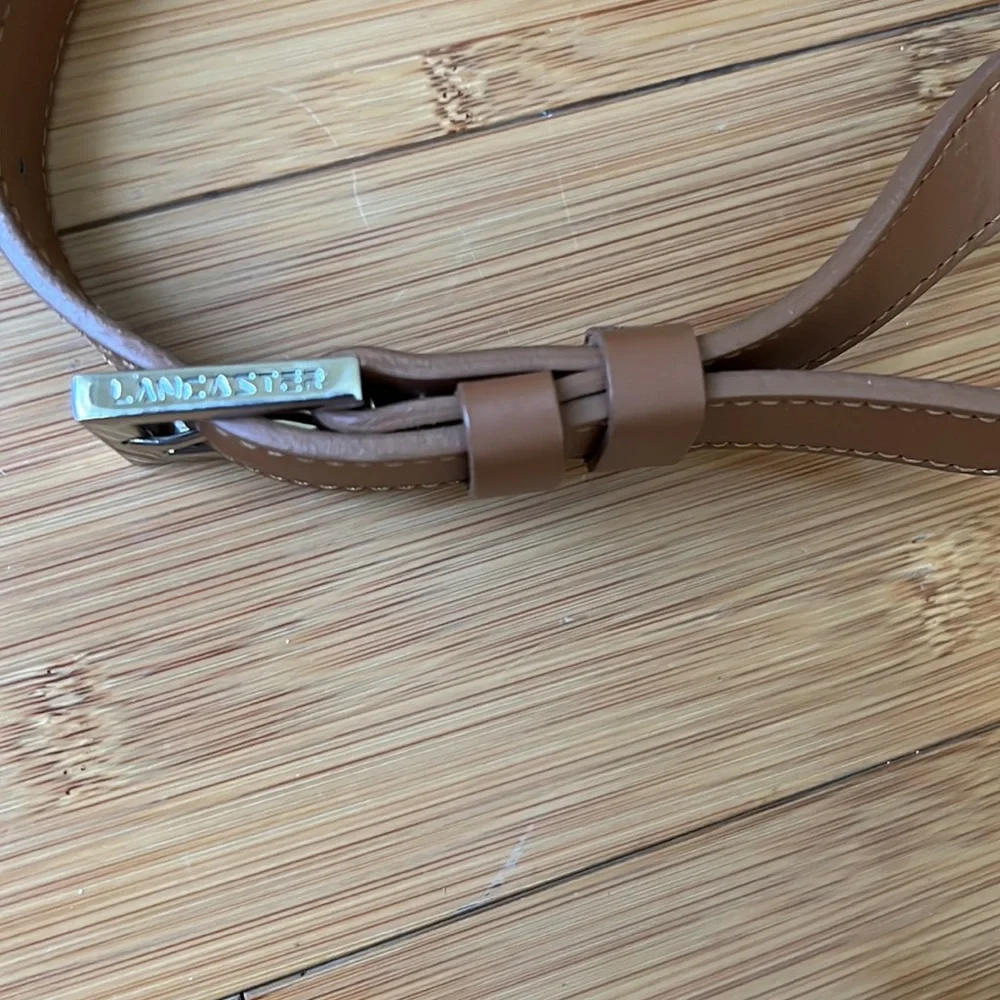 Stunning Cowhide Bucket Bag & Pouch by Lancaster, City - Picture 9 of 10